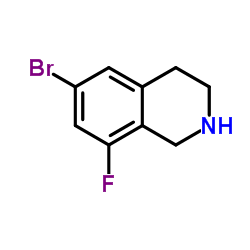 6-Bromo-8-fluoro-1,2,3,4-tetrahydroisoquinoline picture