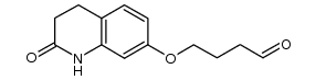 4-[(2-oxo-3,4-dihydro-1H-quinolin-7-yl)oxy]butanal Structure