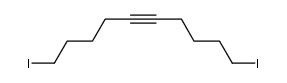 1,10-diiodo-5-decyne Structure