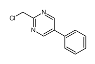 (9CI)-2-(氯甲基)-5-苯基嘧啶结构式