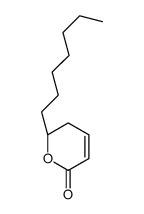 (2R)-2-heptyl-2,3-dihydropyran-6-one Structure