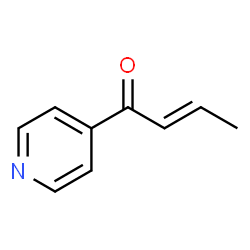 2-Buten-1-one,1-(4-pyridinyl)-(9CI) Structure