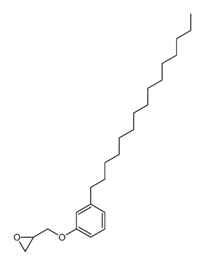 [(m-pentadecylphenoxy)methyl]oxirane结构式