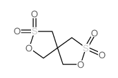 2,7-Dioxa-3,8-dithiaspiro[4.4]nonane,3,3,8,8-tetraoxide structure