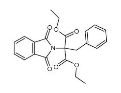 benzyl-phthalimido-malonic acid diethyl ester Structure