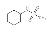 N-cyclohexylmethanesulfonamide structure