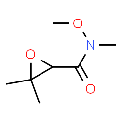 Oxiranecarboxamide, N-methoxy-N,3,3-trimethyl- (9CI) Structure