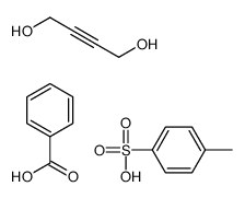 benzoic acid,but-2-yne-1,4-diol,4-methylbenzenesulfonic acid Structure