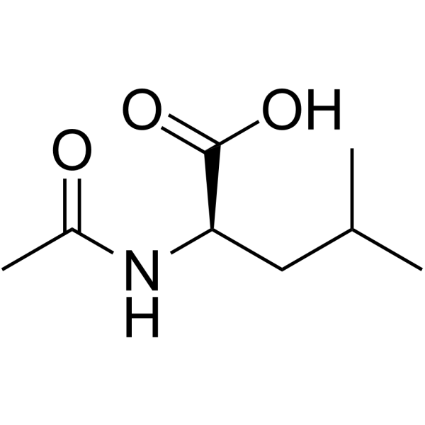 Ac-D-Leu-OH structure