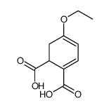 2,4-Cyclohexadiene-1,2-dicarboxylicacid,5-ethoxy-(9CI) structure