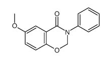 6-methoxy-3-phenyl-2H-1,3-benzoxazin-4-one Structure