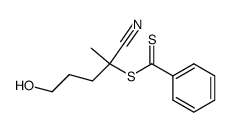 4-cyano-1-hydroxypent-4-yl dithiobenzoate structure