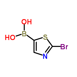 (2-Bromo-1,3-thiazol-5-yl)boronic acid Structure