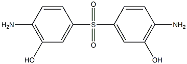 6,6'-diaMino-3,3'-sulfonyl-bis-phenol Structure