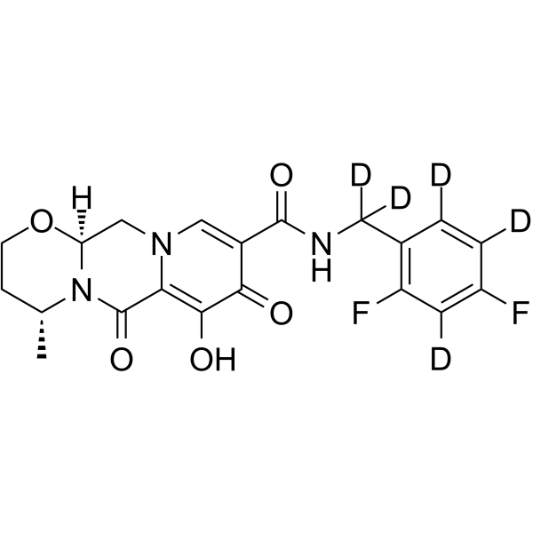 Dolutegravir-d5 Structure