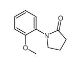 N-(METHOXYPHENYL)-2-PYRROLIDONE Structure