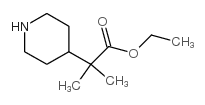 2-甲基-2-(哌啶-4-基)丙酸乙酯图片