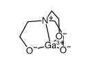 (Ga[(triethanolamine)(-3H)])n结构式