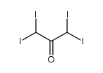 1,1,3,3-tetraiodo-propan-2-one Structure