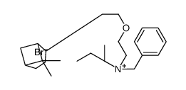 benzyl-[2-[2-(6,6-dimethyl-4-bicyclo[3.1.1]heptanyl)ethoxy]ethyl]-diethylazanium,bromide Structure