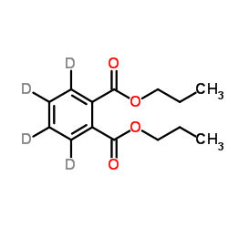 Dipropyl 1,2-(2H4)benzenedicarboxylate structure