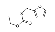 O-ethyl S-(2-furyl methyl) thiocarbonate Structure