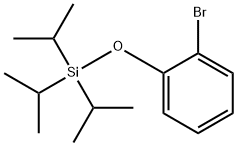 (2-Bromophenoxy)triisopropylsilane structure