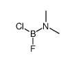 N-[chloro(fluoro)boranyl]-N-methylmethanamine Structure