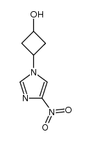 3-(4-nitro-1H-imidazol-1-yl)cyclobutanol Structure