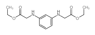 Glycine,N,N'-1,3-phenylenebis-, diethyl ester (9CI)结构式