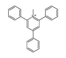 1-methyl-2,4,6-triphenylpyridin-1-ium结构式