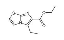 5-ethyl-imidazo[2,1-b]thiazole-6-carboxylic acid ethyl ester Structure