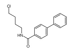 N-(4-chlorobutyl)-4-phenylbenzamide Structure