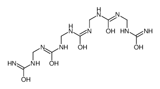 1,3-bis[[(carbamoylamino)methylcarbamoylamino]methyl]urea Structure