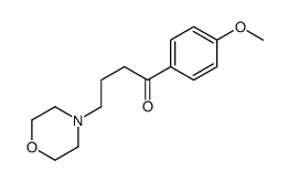 1-(4-methoxyphenyl)-4-morpholin-4-ylbutan-1-one Structure