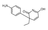 3-(4-aminophenyl)-3-ethylpyridine-2,6-dione Structure