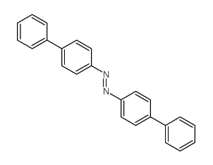 Diazene, bis((1,1-biphenyl)-4-yl)- structure