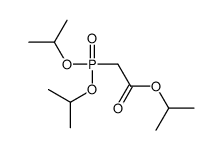 propan-2-yl 2-di(propan-2-yloxy)phosphorylacetate结构式