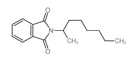 2-octan-2-ylisoindole-1,3-dione结构式