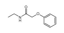 N-Aethyl-phenoxy-acetamid结构式