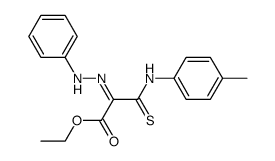 C-Phenylhydrazono-C--essigsaeure-aethylester结构式