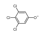 3,4,5-trichlorophenoxide ion Structure