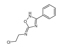 N-(2-chloroethyl)-3-phenyl-1,2,4-oxadiazol-5-amine Structure