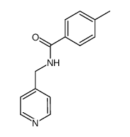 (4-METHYLPHENYL)-N-(4-PYRIDYLMETHYL)FORMAMIDE structure