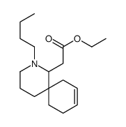 ethyl 2-(2-butyl-2-azaspiro[5.5]undec-9-en-1-yl)acetate Structure