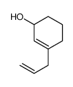 3-prop-2-enylcyclohex-2-en-1-ol Structure