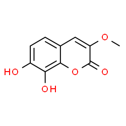 2H-1-Benzopyran-2-one,7,8-dihydroxy-3-methoxy-(9CI)结构式