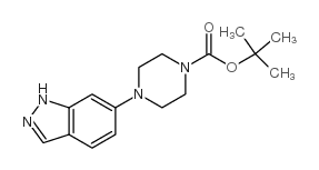 tert-Butyl 4-(1H-indazol-6-yl)piperazine-1-carboxylate picture