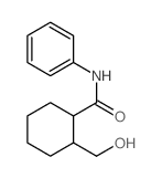 Cyclohexanecarboxamide,2-(hydroxymethyl)-N-phenyl-, cis- (9CI)结构式