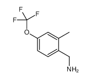 (2-Methyl-4-(trifluoromethoxy)phenyl)Methanamine Structure